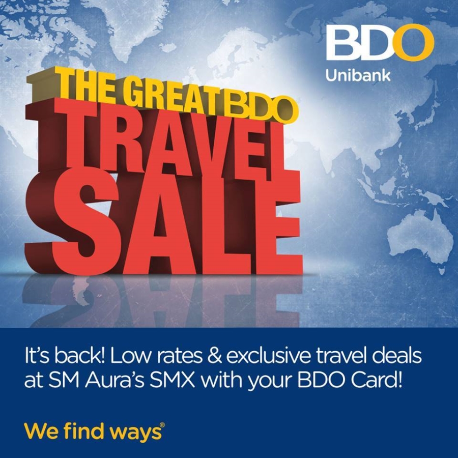 The Great BDO Travel Sale