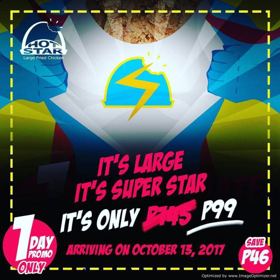 NEW Super Star Large Fried Chicken