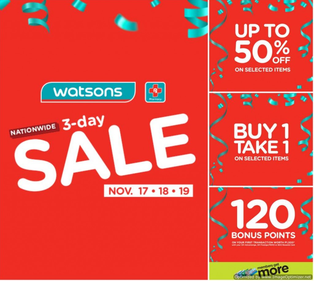 watsons-nationwide-3-day-sale-from-november-17-19-2017