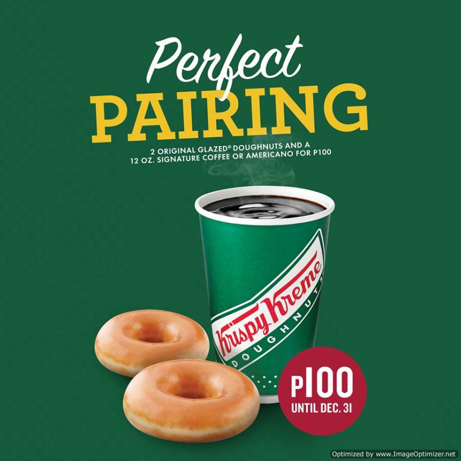 Krispy Kreme Perfect Pairing Promo