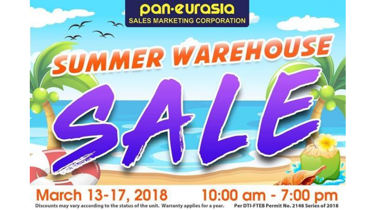 Summer Warehouse Sale