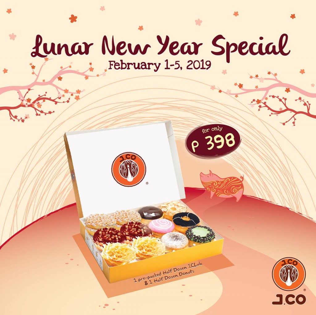 J.CO Donuts' Lunar New Year Special Promo - Feb 2019- Proud Kuripot