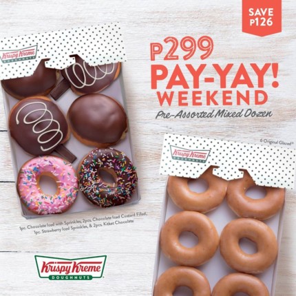 Krispy Kreme Pay-Yay Weekend Treat