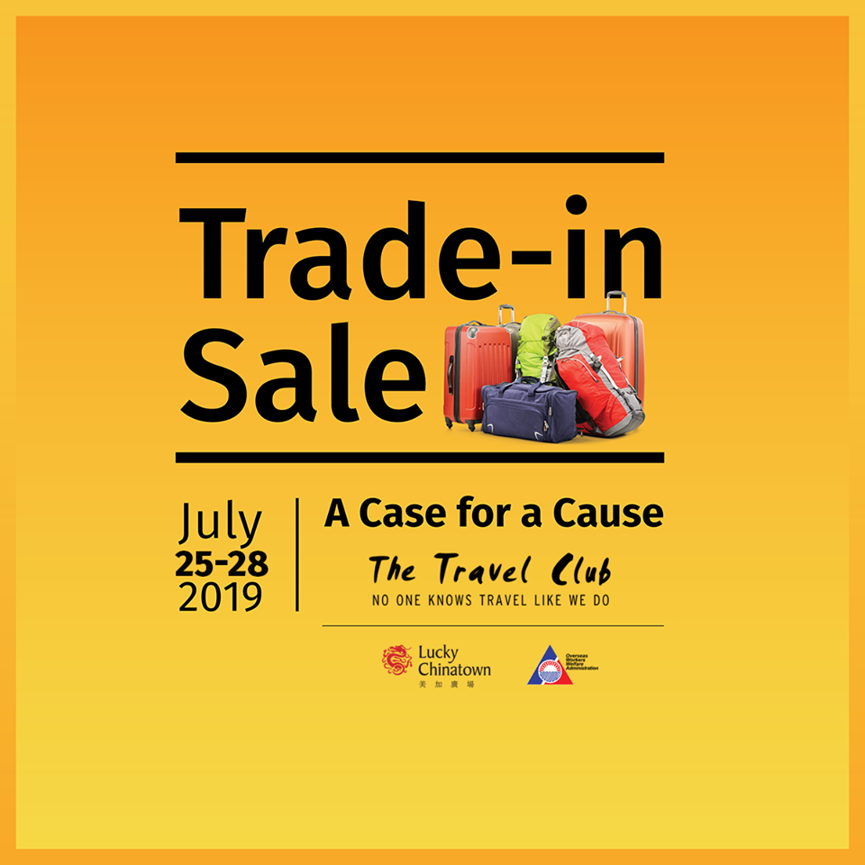 The Travel Club's Trade-In Sale