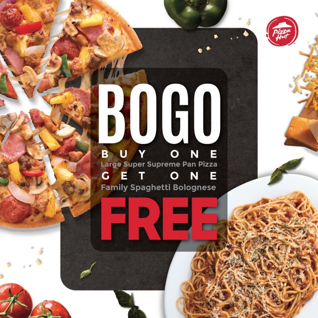 Pizza Hut Weekend BOGO Deal from August 912, 2019