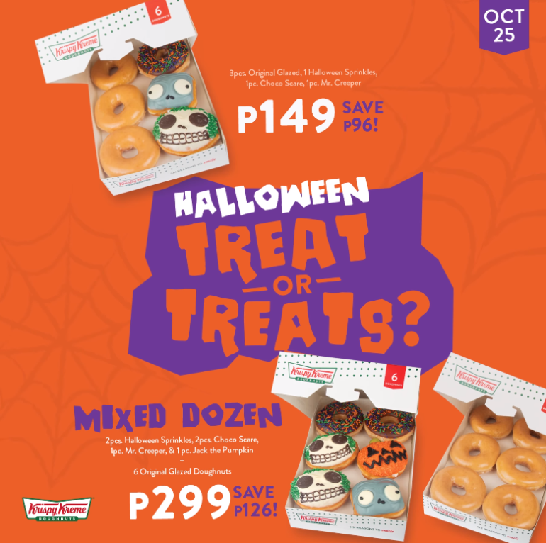 Krispy Kreme's Halloween Treat or Treats