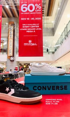 Converse Mall Sale Event until November 