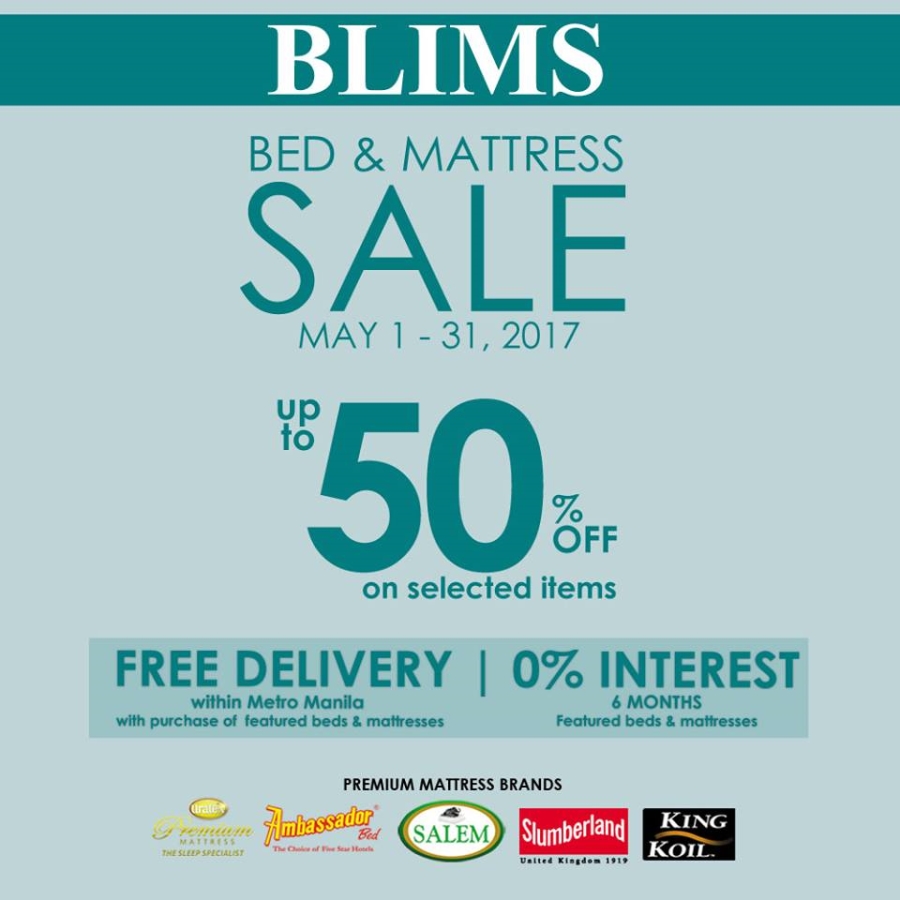 BLIMS Bed and Mattress SALE