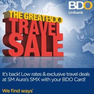 The Great BDO Travel Sale