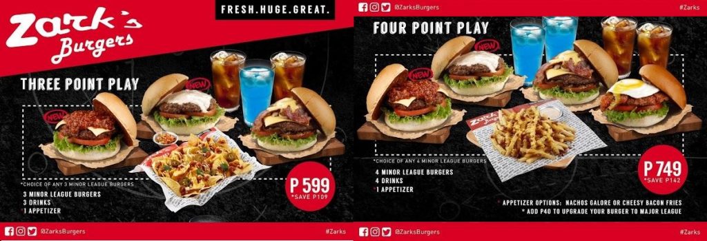 Monstrous Group Meals at Zark's Burgers are BACK! Monstrous Group Meals