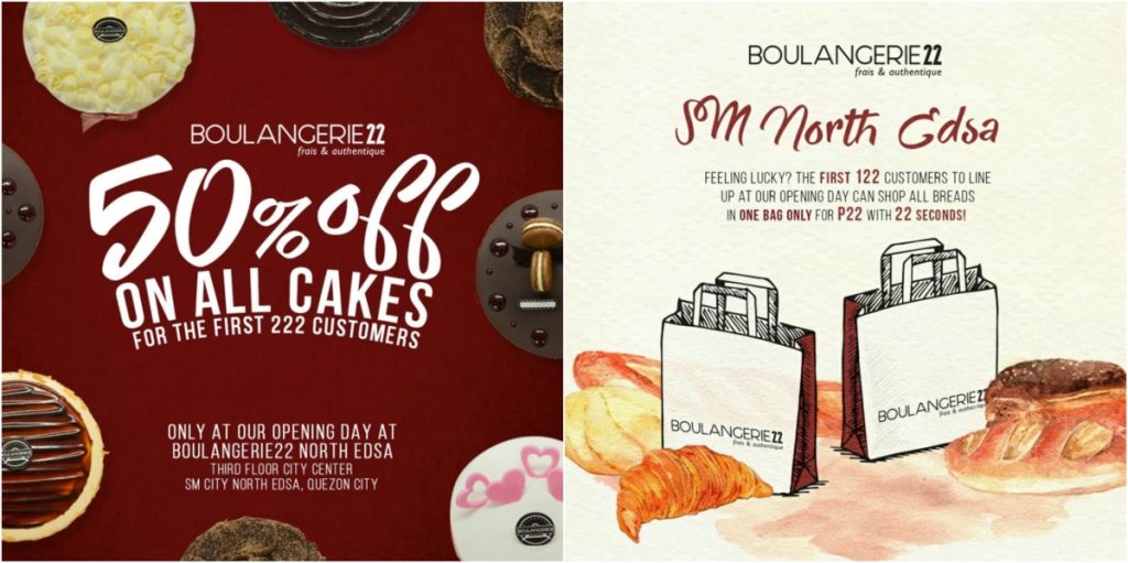 Sweet Treats and Surprises at Boulangerie22 SM North Edsa Opening Boulangerie22 SM North Edsa Opening