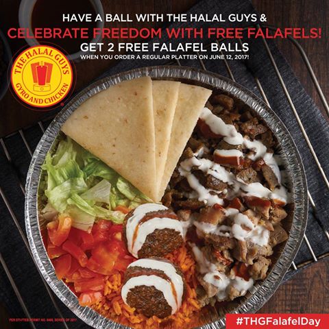 International Falafel Day at The Halal Guys - June 12 ONLY!