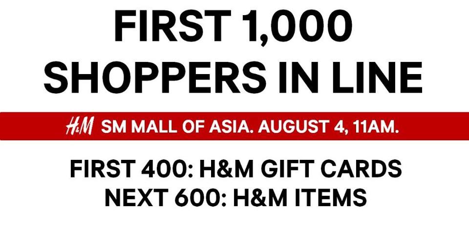 H&M Mall of Asia Grand Opening