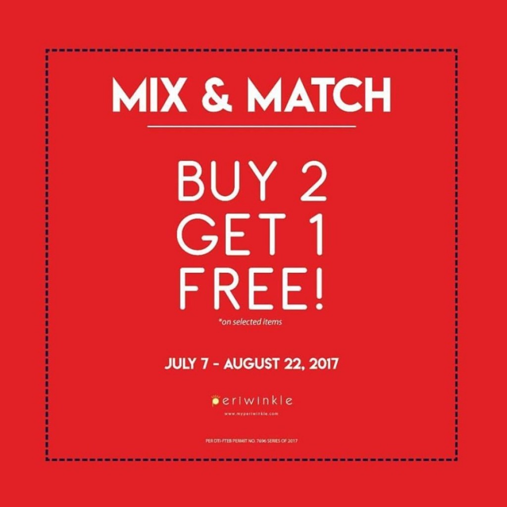 Periwinkle BUY 2, Get 1 FREE