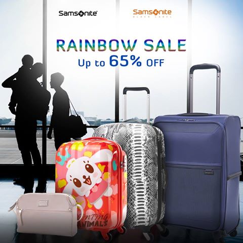 SAMSONITE Rainbow Sale