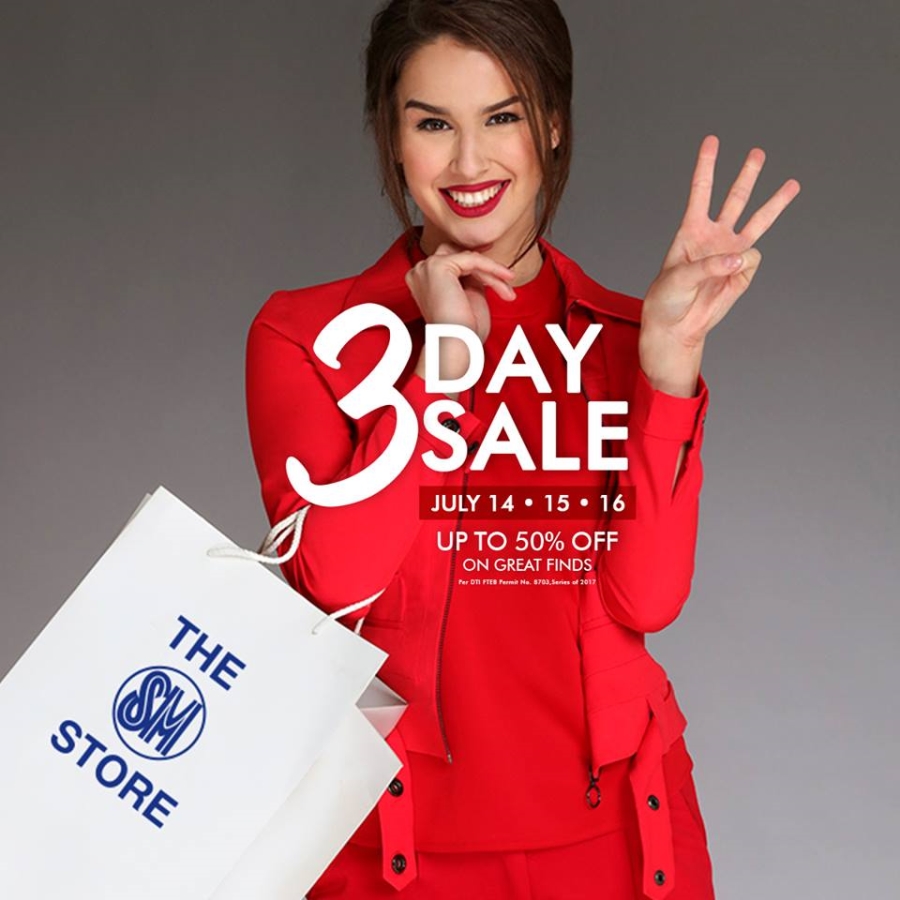 The SM Store 3-Day Sale