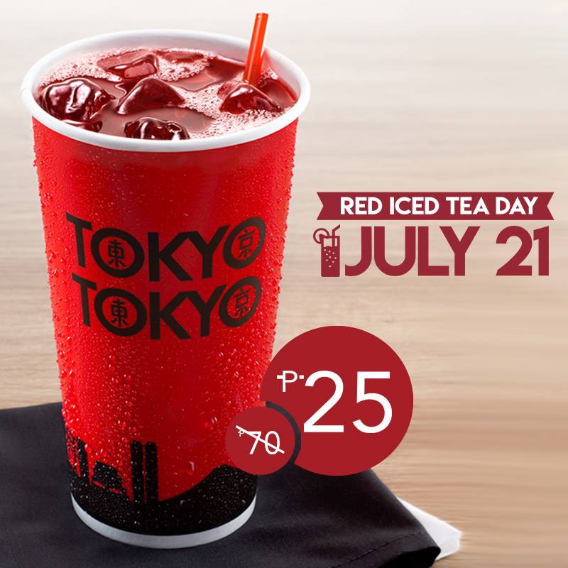 TOKYO TOKYO Red Iced Tea Day