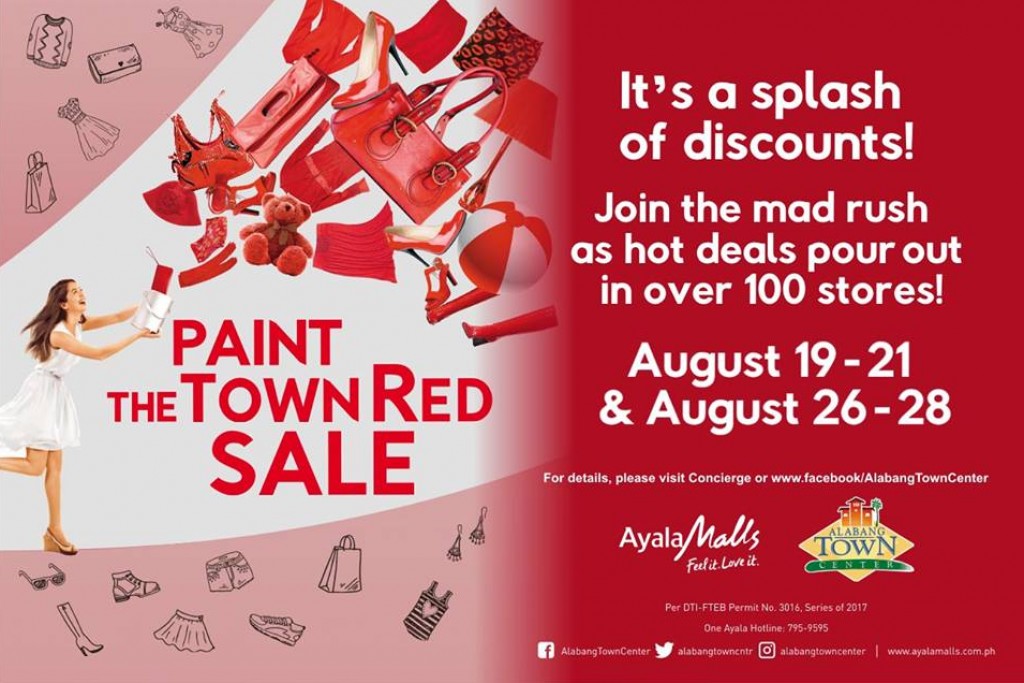 Paint the Town Red Sale
