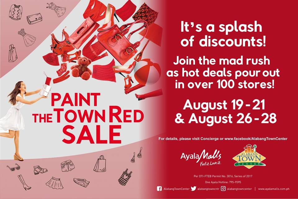 Paint the Town Red Sale