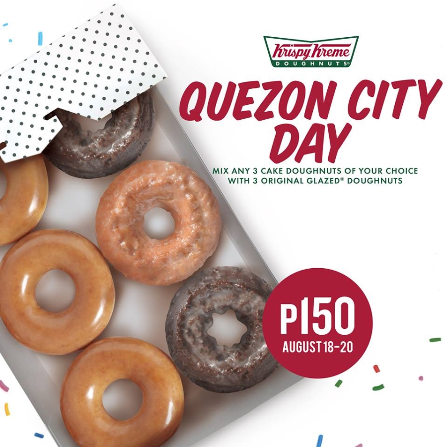 Krispy Kreme Quezon City Day