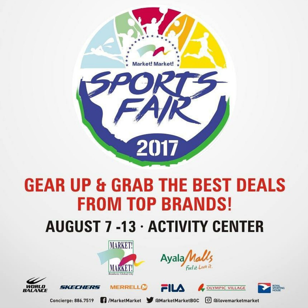 Market! Market! Sports Fair 2017 until August 13, 2017 Sports Fair 2017