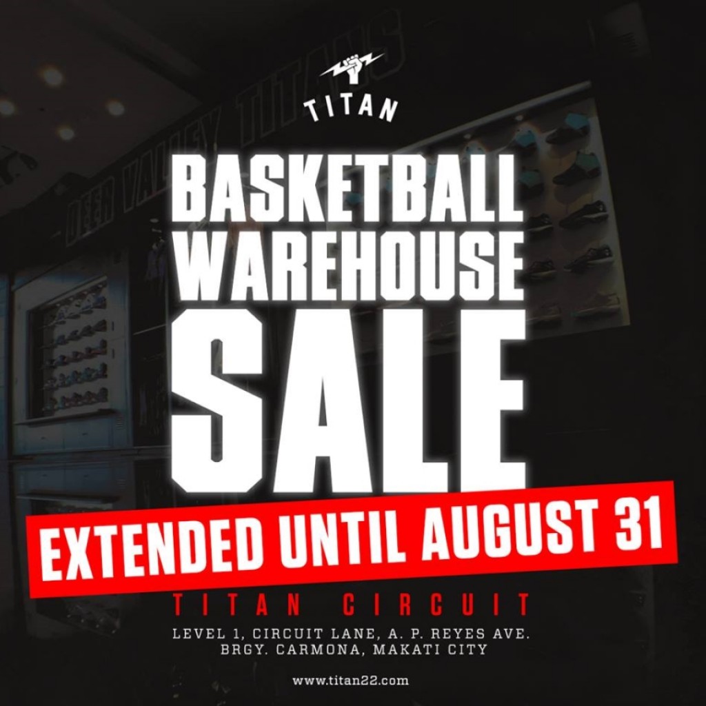 Titan 22 Basketball Warehouse Sale - Extended until August 31, 2017! Titan 22 Basketball Warehouse Sale