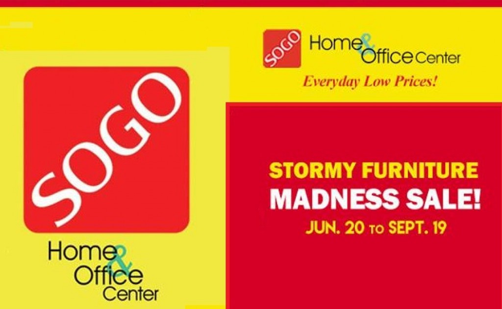 SOGO Home & Office Center's Stormy Furniture Madness Sale Stormy Furniture Madness Sale
