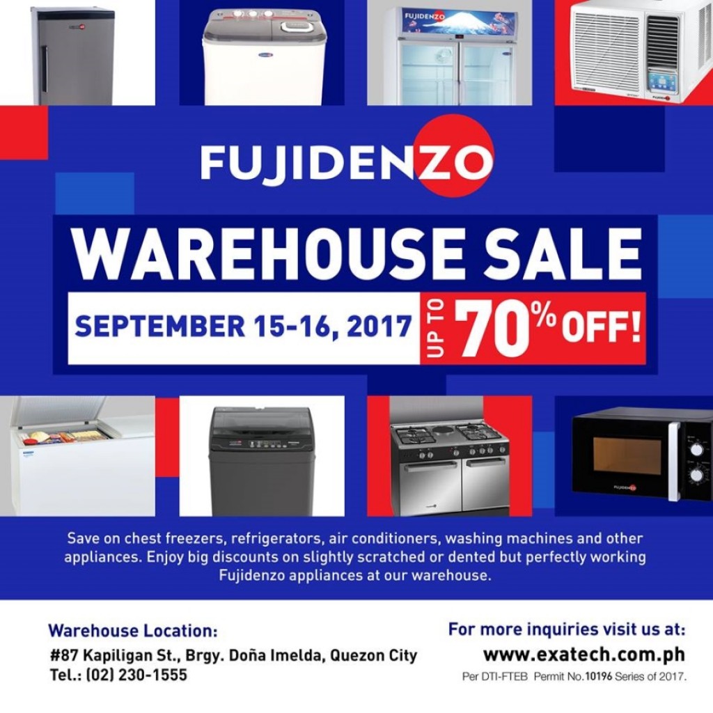 Optimized Fujidenzo Warehouse Sale Sept 1024x1024 1504634311