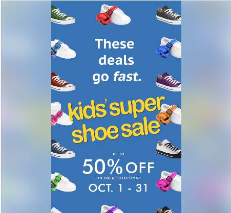 Kids' Super Shoe Sale