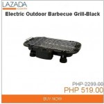 80% OFF on Electric Outdoor Barbecue Grill-(Black) from LAZADA PH Electric Outdoor Barbecue Grill
