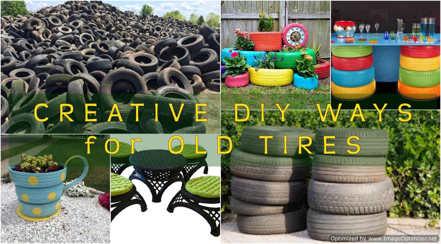 Creative DIY Ways to Re-Purpose Old Tires