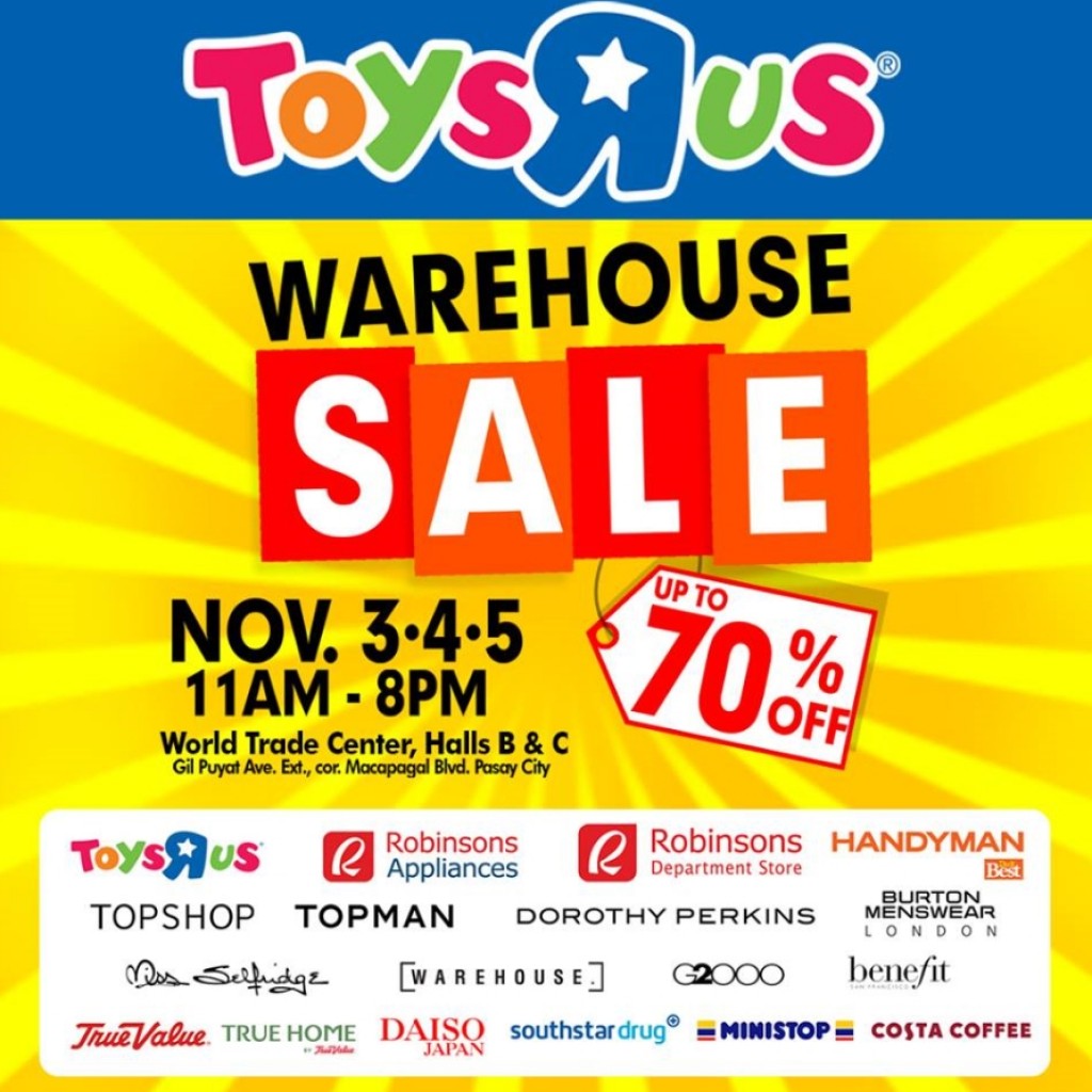 Toys R Us Warehouse Sale