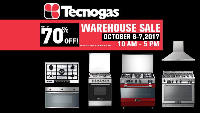 Tecnogas Philippines Warehouse Sale