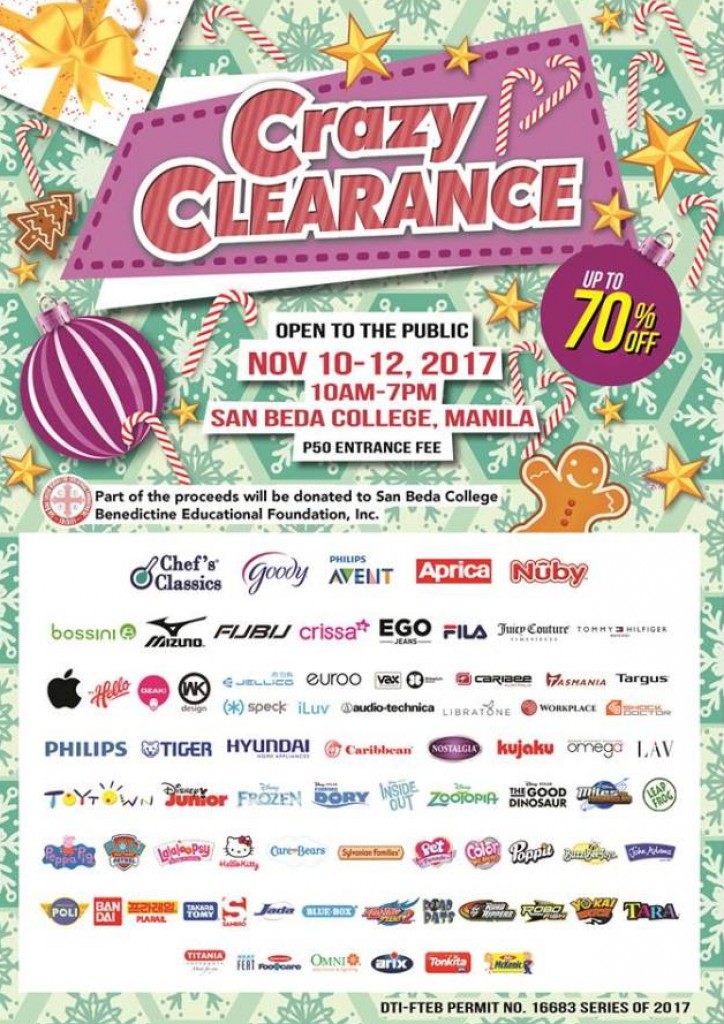 Crazy Clearance Sale