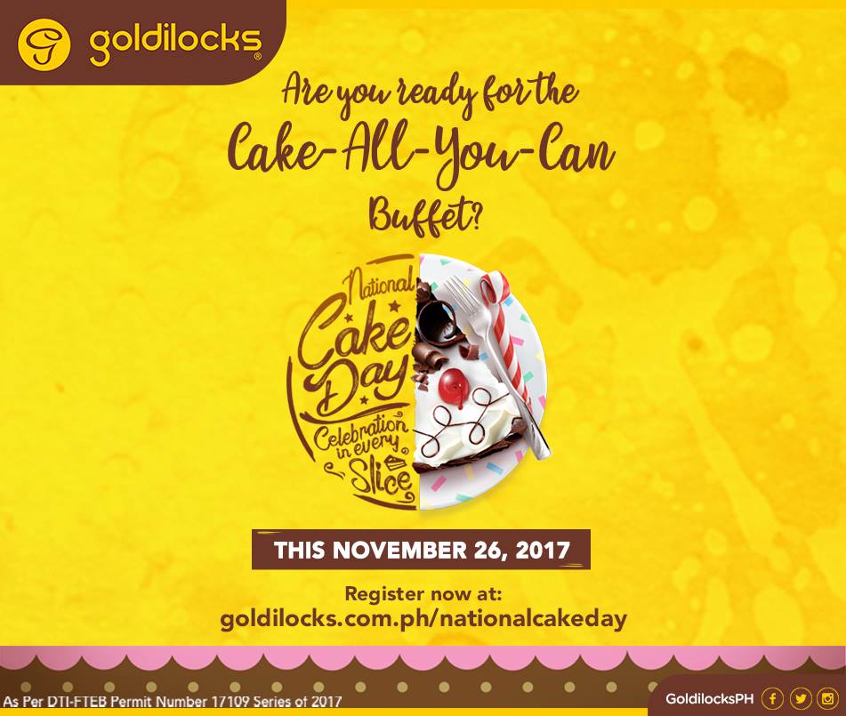 Goldilocks Cake-All-You-Can