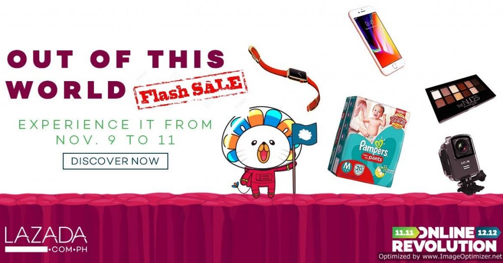 Lazada Online Revolution 2017 - FLASH SALE for November 10 FLASH SALE for November 10