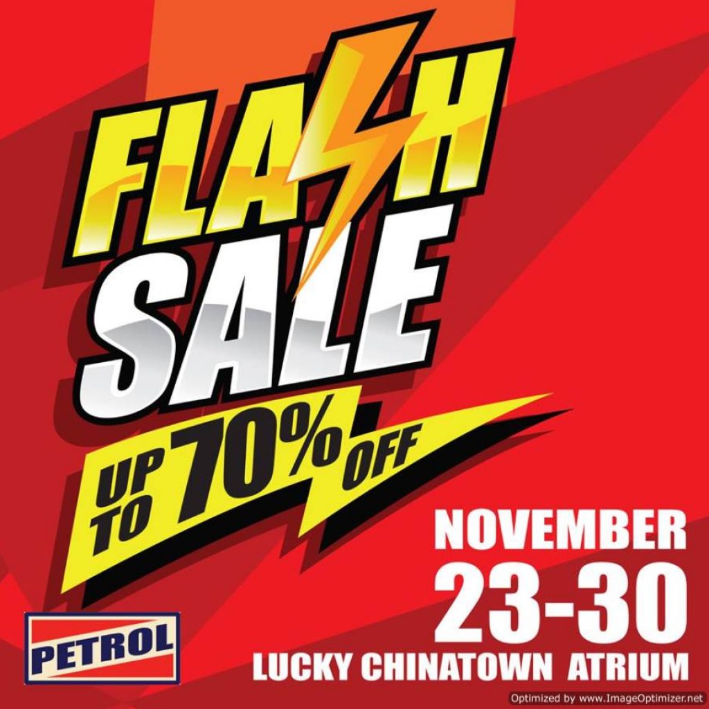 Petrol Philippines FLASH Sale from November 23-30, 2017