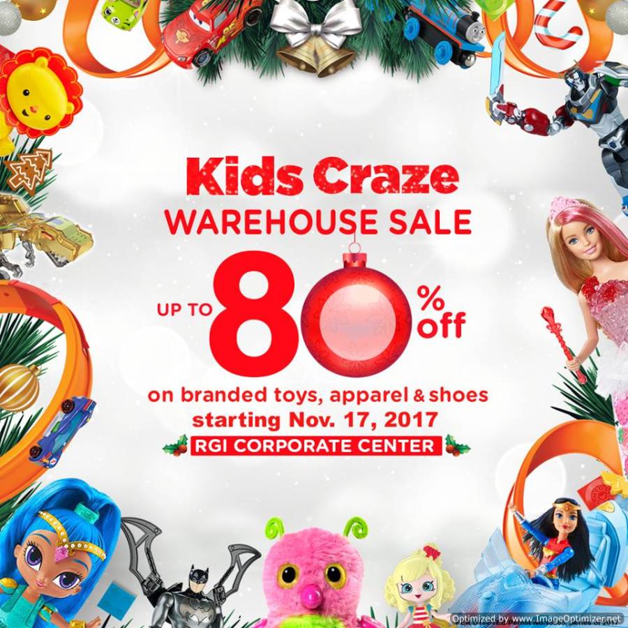 Richwell Club's Kids Craze Warehouse Sale
