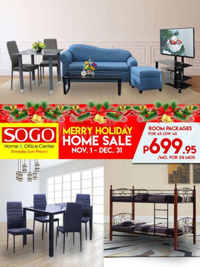 SOGO Home & Office Merry Holiday Home Sale