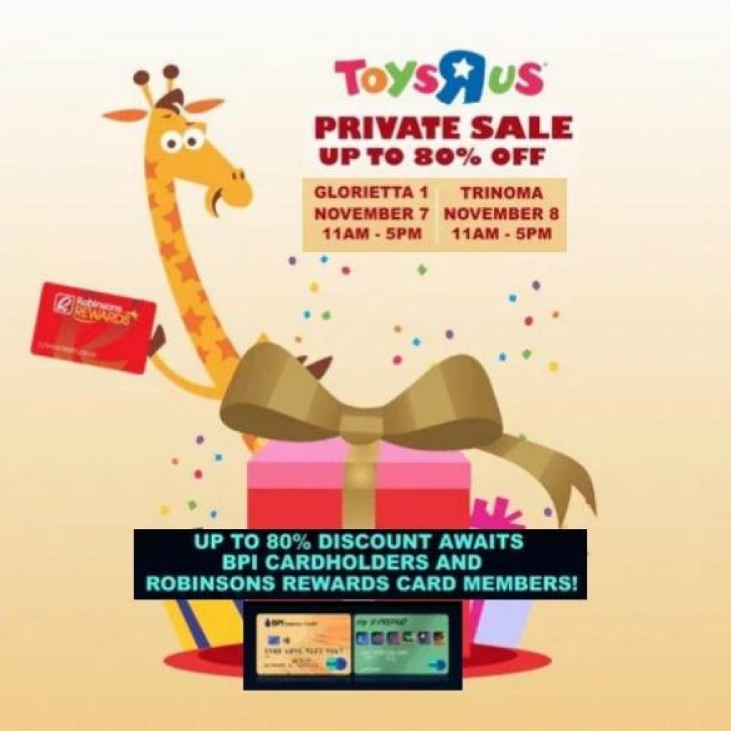 Toys R Us Private Sale