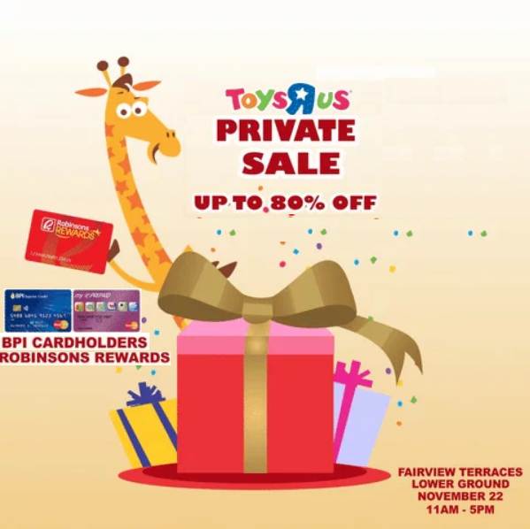 Toys R Us 1-Day Private Sale in Fairview Terraces