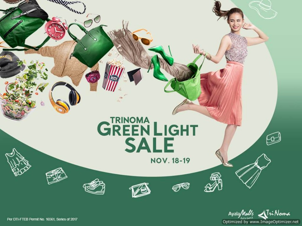 TriNoma Green Light Sale on November 18 and 19, 2017 TriNoma Green Light Sale