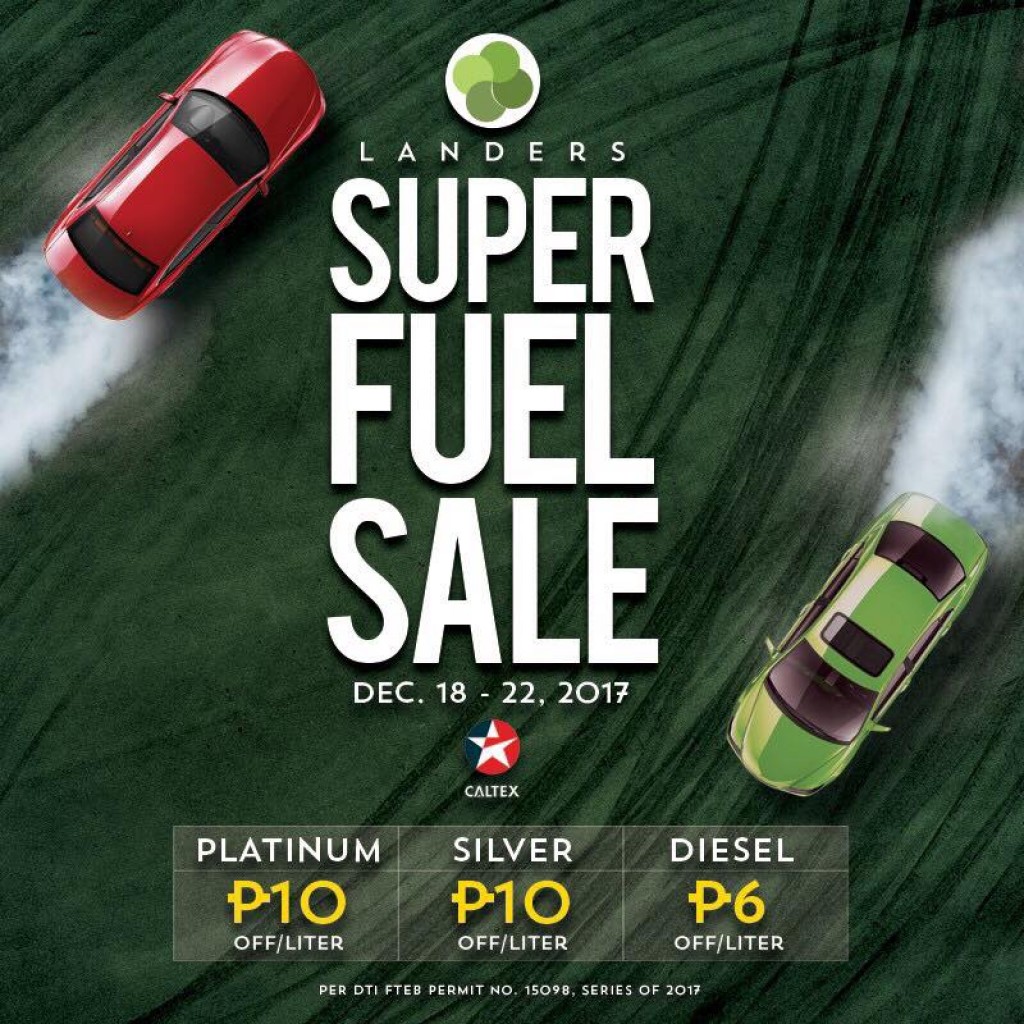 Landers Super Fuel Sale - Members Only from December 18-22, 2017 Landers Super Fuel Sale