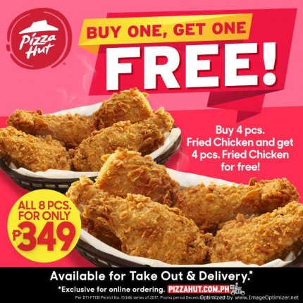 Pizza Hut's Buy One, Get One Free Promo