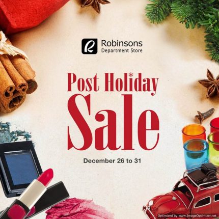 Robinsons Department Store's Post-Holiday Sale