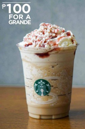 Starbucks' Php100 For A GRANDE Promo