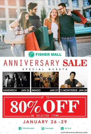 Fisher Mall Anniversary Sale