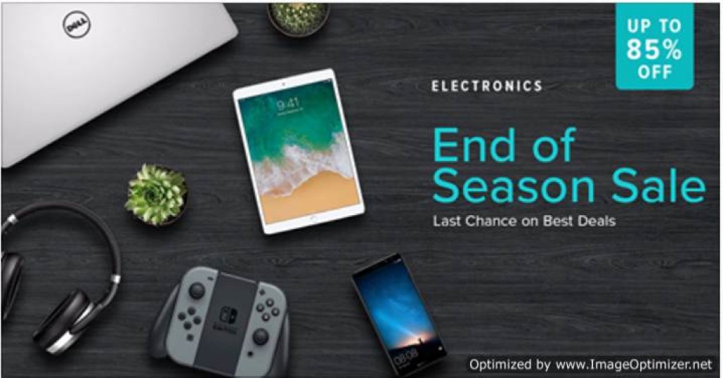 Unbeatable Savings up to 85% OFF at LAZADA's Electronics End of Season Sale LAZADA's Electronics End of Season Sale