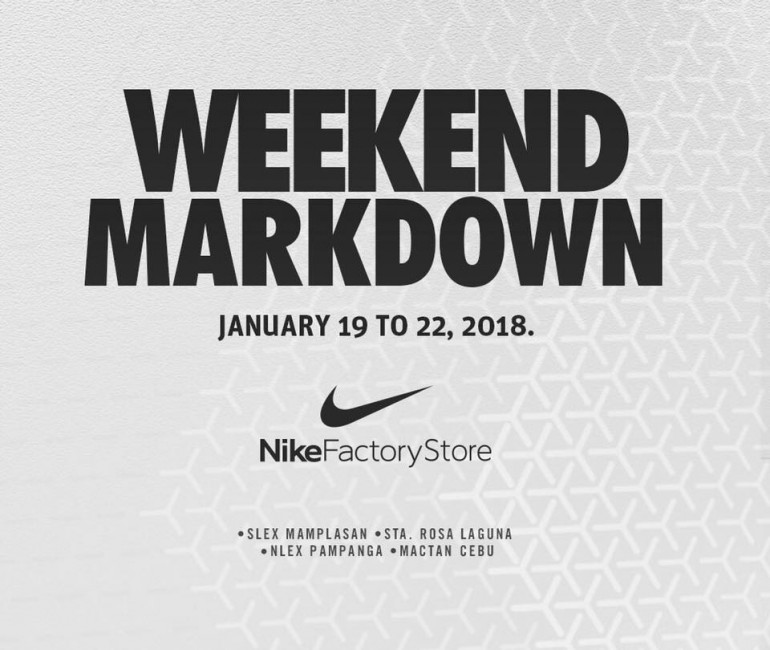 Nike Factory Store's Weekend Markdown Madness
