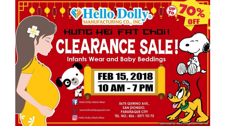 Hello Dolly's Clearance Sale